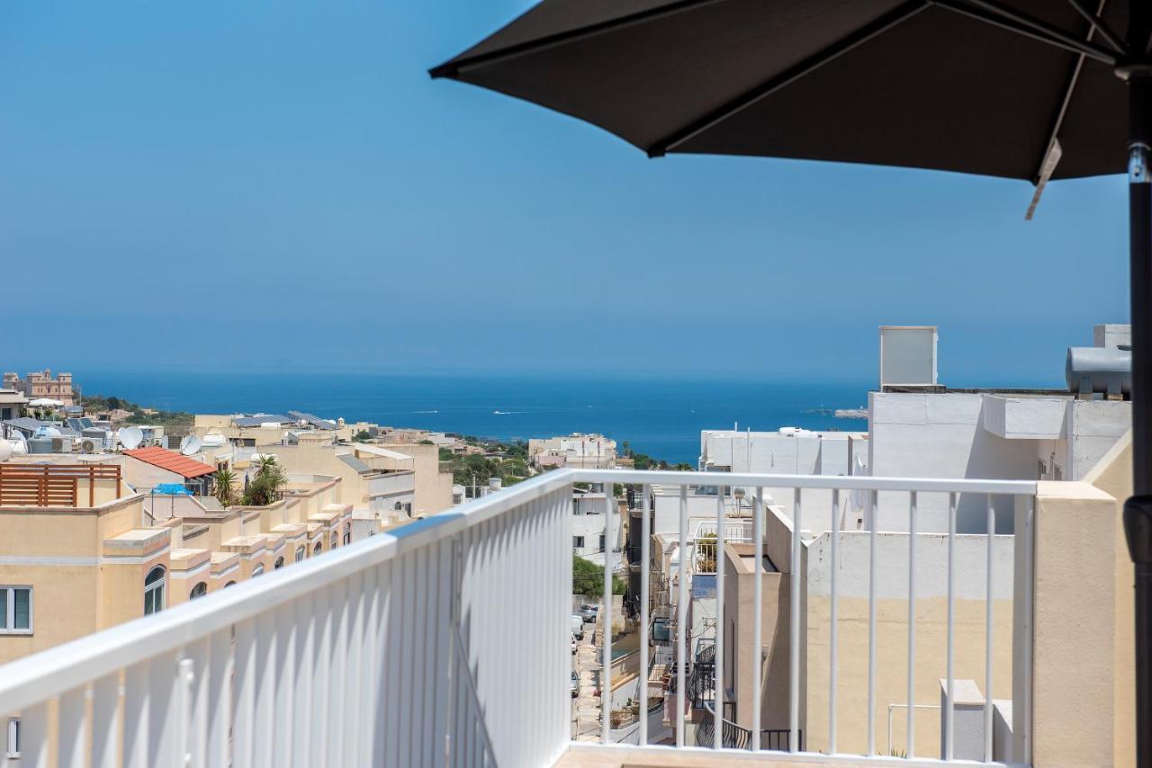 מליאהה Summer Breeze Penthouse With Private Hot Tub & Terrace With Panoramic Views, By Getawaysmalta מראה חיצוני תמונה